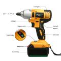 98VF Cordless Highquality Impact Wrench Drill 1/2'' Drive LED Light +12800mAh Li-on Battery - 98vf 12800ma. 