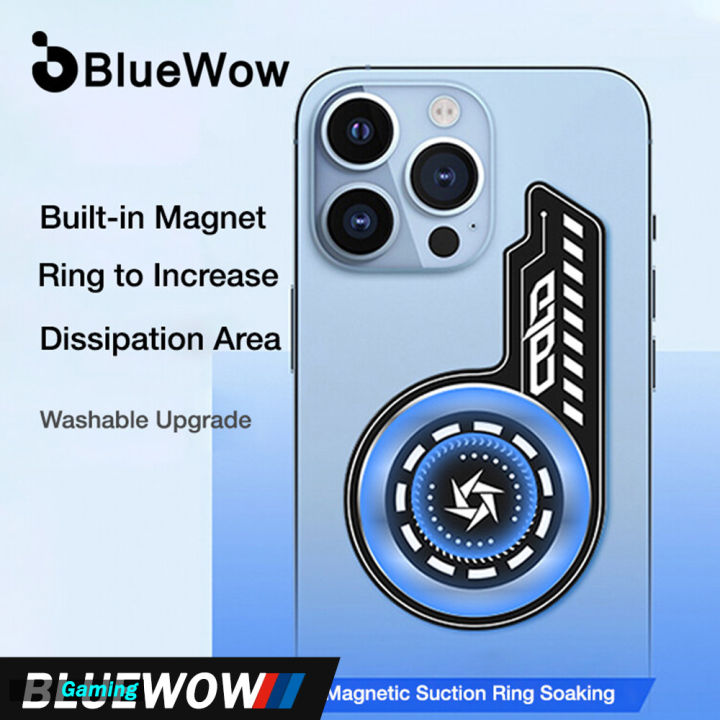 BlueWow Heat Conductor For Cooler Support 12 13 Pro Max Xiaomi Phone Magnetic Holder