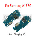 For Samsung A03 Core A03S A13 4G 5G Audio Jack Microphone Charge charging Port Board Flex With Fast Charging IC. 
