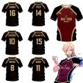 XP Blue Lock Jersey Tshirt Anime Tee Short Sleeve Tops Cosplay Bastard Munchen Fashion Casual Sports Shirt Oversize PX. 