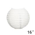3pcs 16'' HOT SELL White Round Paper Lantern lanterns Party Wedding Banquet Event Decora - White. 