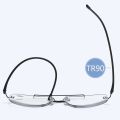 4 in 1 Photochromic Multifocal Reading Men Women Rimless Transition Progressive Smart Hyperopia Eyeglasses Anti-Blue Light Presbyopic Glasses. 