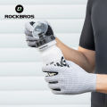 ROCKBROS Bicycle Road Gloves Non-slip Breathable Lightweight Short And Long Finger Men Women Spring Summer Riding Equipment. 