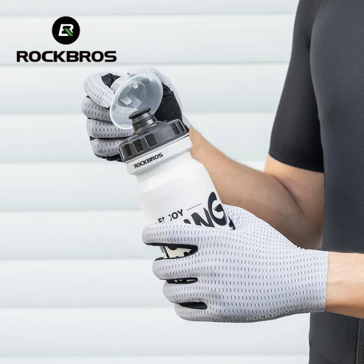 ROCKBROS%20Bicycle%20Road%20Gloves%20Non-slip%20Breathable%20Lightweight%20Short%20And%20Long%20Finger%20Men%20Women%20Spring%20Summer%20Riding%20Equipment%20-%20Image%204