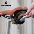 ROCKBROS Bicycle Tail bag Lightweight Secure Colorful Fashion Convenient Saddle Bag High Adaptability Silk Zipper MTB Road Bike Cycling Equipment. 