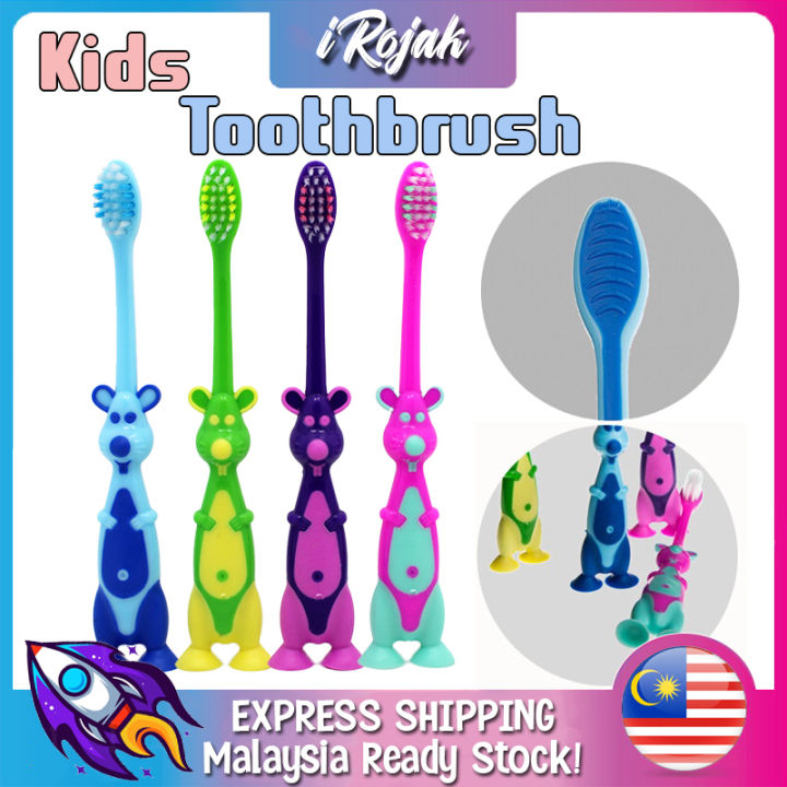 iRojak Soft Hair Kids Cartoon 1 12 years old Dental Oral Care Children's Toothbrush Berus Gigi Kanak BA23