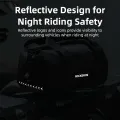 ROCKBROS Motorcycle Rear Seat Bag Waterproof 20-60L Big Capacity Reflective Design Travel Accessories. 