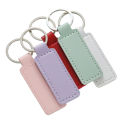 St.kunkka 1Pcs PU Leather Keychain Colorful Elegant Keychain Making for DIY Keychain Souvenirs. 