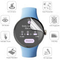Kingza 3 Hydrogel pieces of smart screen for Google Pixel Watch 2 film watch protector. 