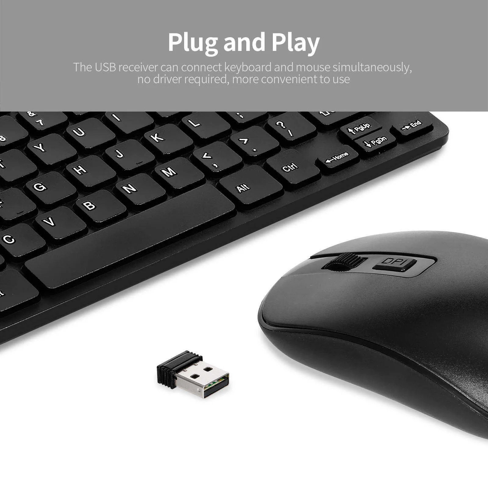 KM901 Wireless Keyboard Mouse Combo - Image 4