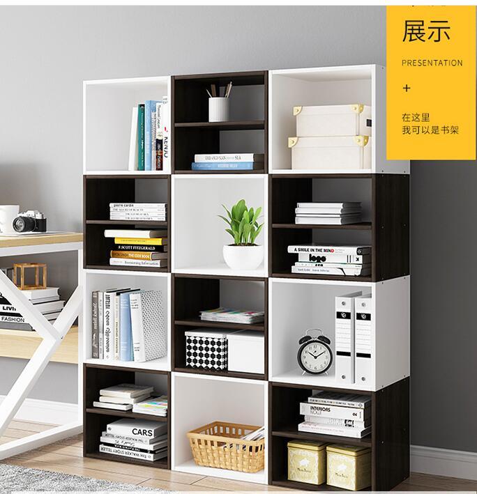 12'' Cube Storage Rack Shelf Cabinet Closet Shelves Bookcase Household