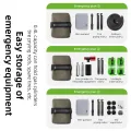 ROCKBROS Cycling Mini Saddle Bag Waterproof Shockproof Durable Fabric Lightweight 0.4L Portable Rear Pack Tail Pouch MTB Road Bike Equipment. 