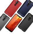 Case For Nokia 8.1 Back cover TPU soft shell brushed shock-absorbing phone case. 