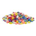 Aquarium decorative stone pebbles multi coloured Fish tank pebbles 1kg. 