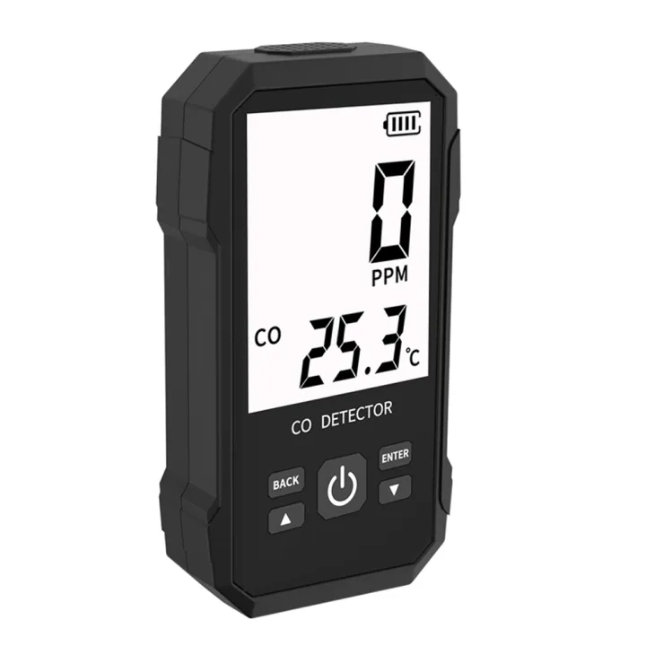 Handheld Carbon Mono-xide Detector Portable Carbonic O-xide ...