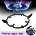 Universal Cast Iron Wok Pan Stand Support Tool For Gas Burners Hobs Cookers -. 