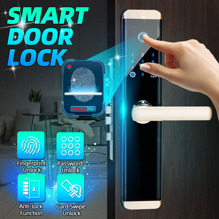 Security Electronic Premium Smart Door Lock Password Keypad Tools DIY ...