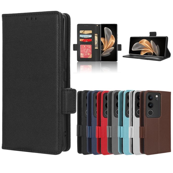 lthmy%20for%20Vivo%20V29%205G%20Shockproof%20armor%20casing%20phone%20case%20flip%20leather%20bracket%20cover%20back%20cases%20-%20Image%202