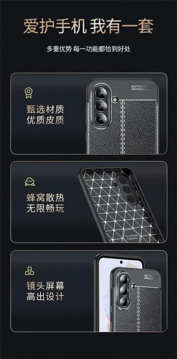 For%20Samsung%20Galaxy%20A56%205G%20Case%20PU%20Leather%20Business%20Back%20Cover%20Camera%20Protection%20Shockproof%20Softcase%20-%20Image%203