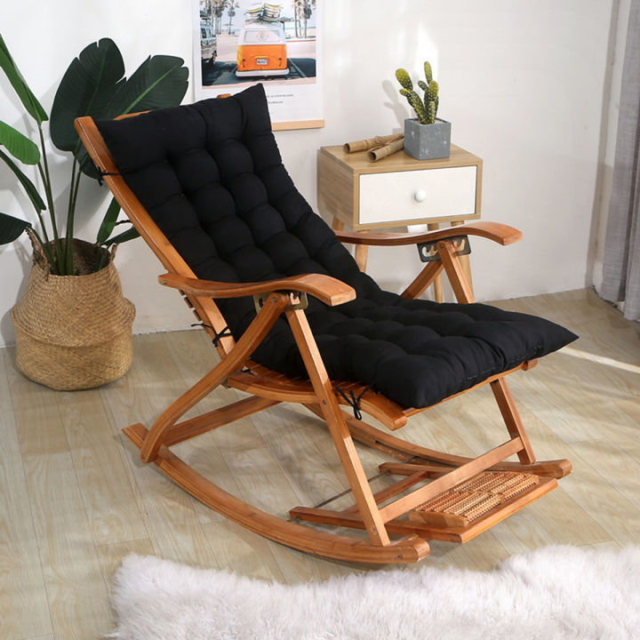 Thickened Chair Cushion Autumn and Winter Lunch Break Folding Chair ...