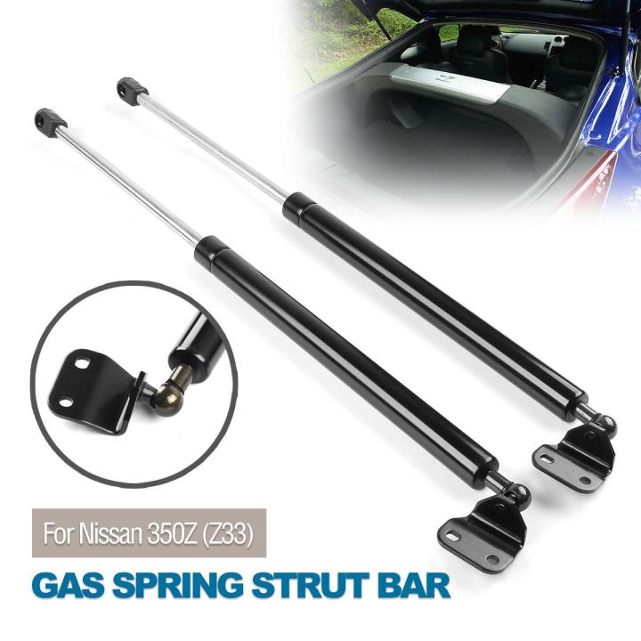Spoiler Struts Rear 2Pcs Rear HOT SELL Tailgate Gas Struts and Brackets for Nissan 350Z ...
