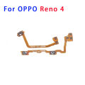 For OPPO Reno 4 Power on / off Switch Button Side Volume Up Down Buttons Flex Cable Replacement. 