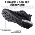 ROCKBROS Sports Shoes Anti-slip Hiking Breathable Comfortable Shock-proof Climbing Shoes Spring Summer Fashion Outdoor Sneakers For Men Knob Lock. 