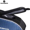 ROCKBROS Cycling Bike Bicycle Bag Rainproof Nylon Bike Top Tube Bag With Lid Big Capacity Mountain Road Bicycle Bike Accessories. 