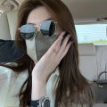 MIAOYA Fashion Jewelry Shop Taeyeon Retro Round Ladies Metal Frame Sunglasses For Couples Exquisite Birthday Gifts. 