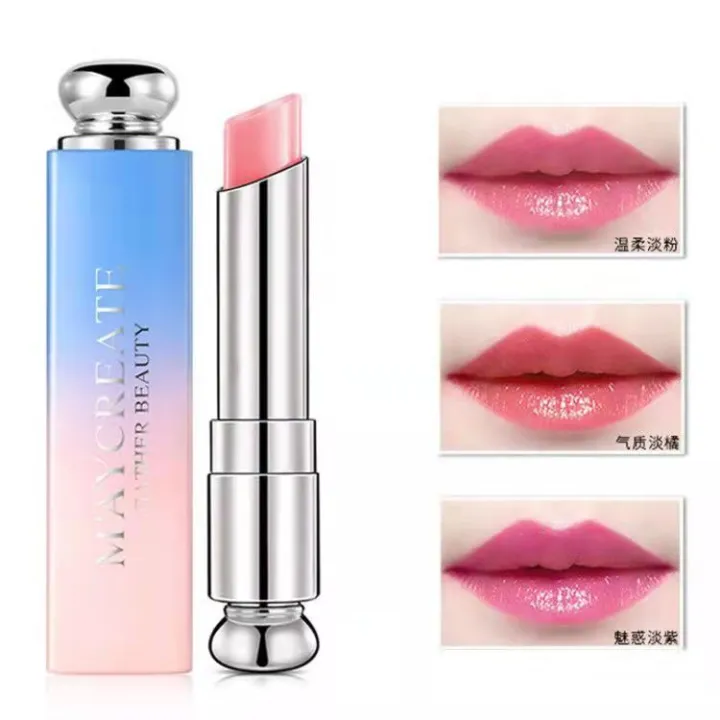 Original%20Profesional%20YuanbingHot%20Selling%20MAYCREATE%20Lip%20Balm%20Color%20Change%20%F0%9F%92%84%20%E5%81%A5%E7%BE%8E%E5%88%9B%E7%A0%94%E6%B8%90%E5%8F%98%E5%8F%A3%E7%BA%A2%20Pelembap%20Bibir%20Berubah%20Warna%20Kalis%20Air%20Lipstick%20Moisturizing%20Waterproof%20-%20Image%206