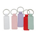 St.kunkka 1Pcs PU Leather Keychain Colorful Elegant Keychain Making for DIY Keychain Souvenirs. 