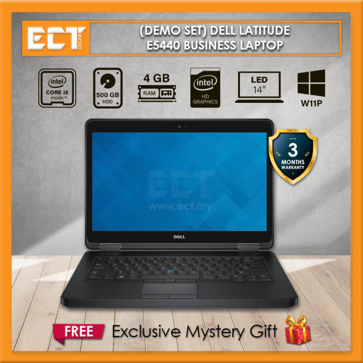 New specials (Demo Set) Dell Latitude E5440 Business Laptop (i5-4310U 3.0Ghz,500GB,4GB,HD4400,14.0| LED,W11P)