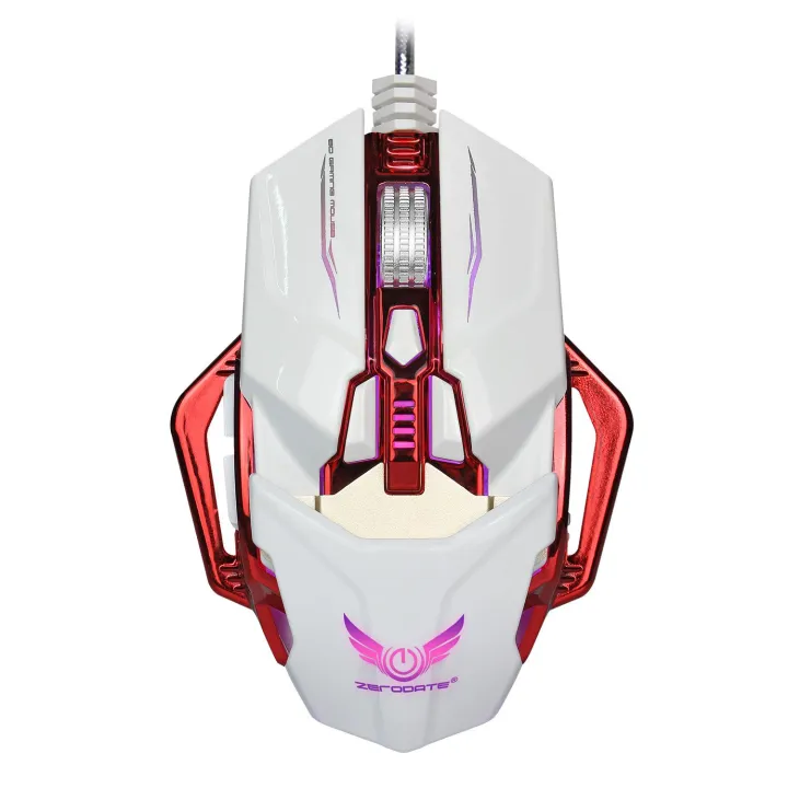 Zerodate%20Backlit%20Gaming%20Mouse%20Ajustable%204000DPI%208%20Button%20Optical%20Macro%20Programming%20for%20Gaming%20LOL%20-%20White%20(white)%20-%20Image%202