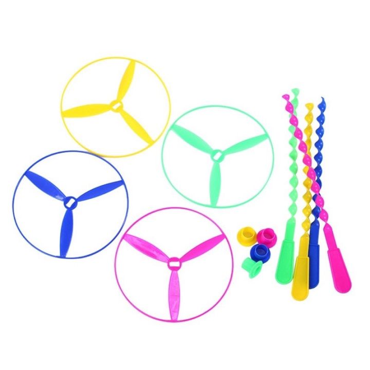 Traditional Games Kids Toys Flying Wheels - 1 set Only (Random Colour)