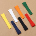 20mm Silicon Watch Band suitablefor Submariner Silicone Bracelet for Water Ghost King Waterproof Rubber Wristband Watch Strap with Buckle no logo.