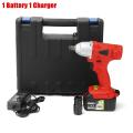 1/2" 21V New 118VF Electric Impact Wrench Cordless High Torque Tool 10000mAh Battery -. 