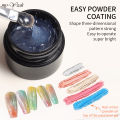 Myyeah 5ml 3D Nail Gel, Sculpting Gel for Nail Art，No wipe 3D Molding Gel for Nails Decoration Drawing Nail Gel, Manicure Sculpture Nail Charms Gel，Wave Liner Gel No Wipe Molding Gel Polish Painting Drawing Design Sculpture Gel Nail Decoration. 