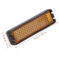 【ThinkWay】K0Y9VB4G Yellow Vintage Clip Tube Safety Bike Parts Pedal Accessories Bicycle Pedal Reflector Reflective. 