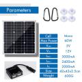 60W 18V Mono Solar Panel Dual 12V/5V  Universal Serial Bus Monocrystaline Flexible Solar Charger For Car RV Boat Batter Charger -. 