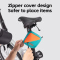 ROCKBROS Portable Bicycle Tail bag Convenient Lightweight Cute Saddle Rear Bag MTB Road Bike Big Capacity Saddle Shoulder Bag Cycling Equipment. 