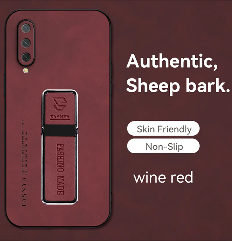 lthmy for Xiaomi Mi A3 case hard shockproof PU leather cellphone