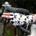 ROCKBROS Road Bicycle Gloves Sports Cycling Half Finger Men Women Road Bike Gloves Running Fitness Gym Riding Bicycle Gloves. 