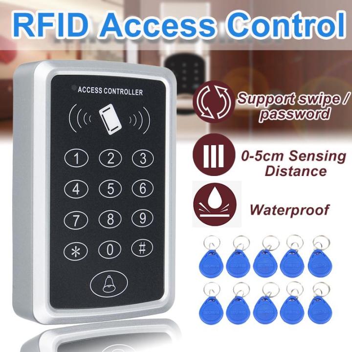 RFID Access Control System Security IDCard Reader Password Door Lock ...