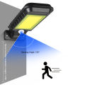400W/500W/700W/800W LED/COB Remote Control Solar Street Light PIR Motion-Black 72LDE. 