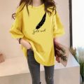 [AMYGO] 2024 M-5XL Women Plus T Shirt Big Size Bu Perempuan Wanita Murah Tshirt Woman Tops Student Korean Style Ladies Kurung Moden Loose T-shirt Large Women's Top Girls Short sleeved Clothes. 