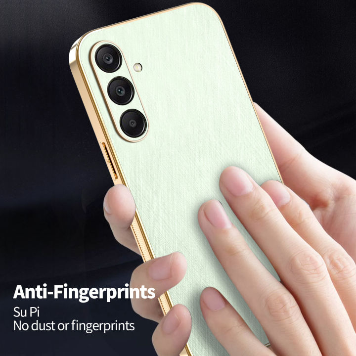 tzmar%20for%20Samsung%20Galaxy%20A56%205G%20Silk%20Pattern%20Luxury%20Electroplated%20Gold%20Phone%20Case%20Shockproof%20Protection%20Back%20Hard%20Cover%20-%20Image%207