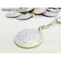 [50 Coin] MALAYSIA COIN KEYCHAIN Syiling 50 Sen. 