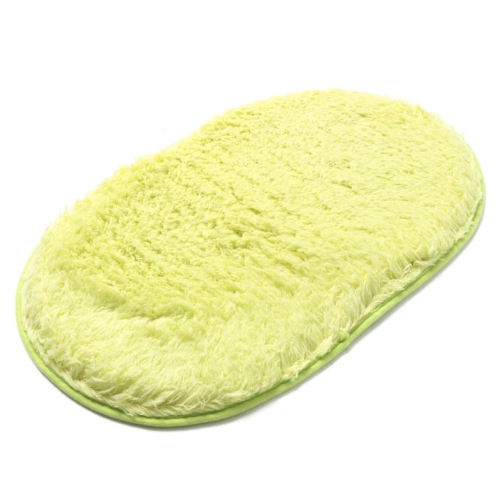 Absorbent%20Soft%20Bathroom%20Bedroom%20Floor%20Non-slip%20Mat%20Bath%20Shower%20Rug%20Plush-Light%20Green%20-%20Image%206