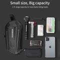 ROCKBROS 1.5L Hard Shell Bike Bag Rainproof Reflective MTB Bicycle Bag Cycling Portable Hang Light Saddle Seatpost Rear Panniers. 