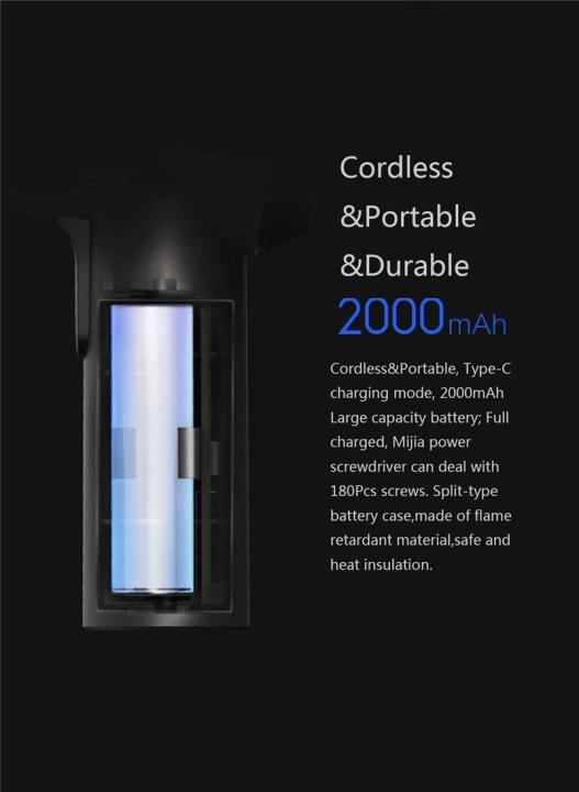 XIAOMI%20Mijia%20New%20Cordless%20Rechargeable%20Screwdriver%203.6V%202000mAh%20Li-ion%205N.m%20Electric%20Screwdriver%20-%20-%20Image%204